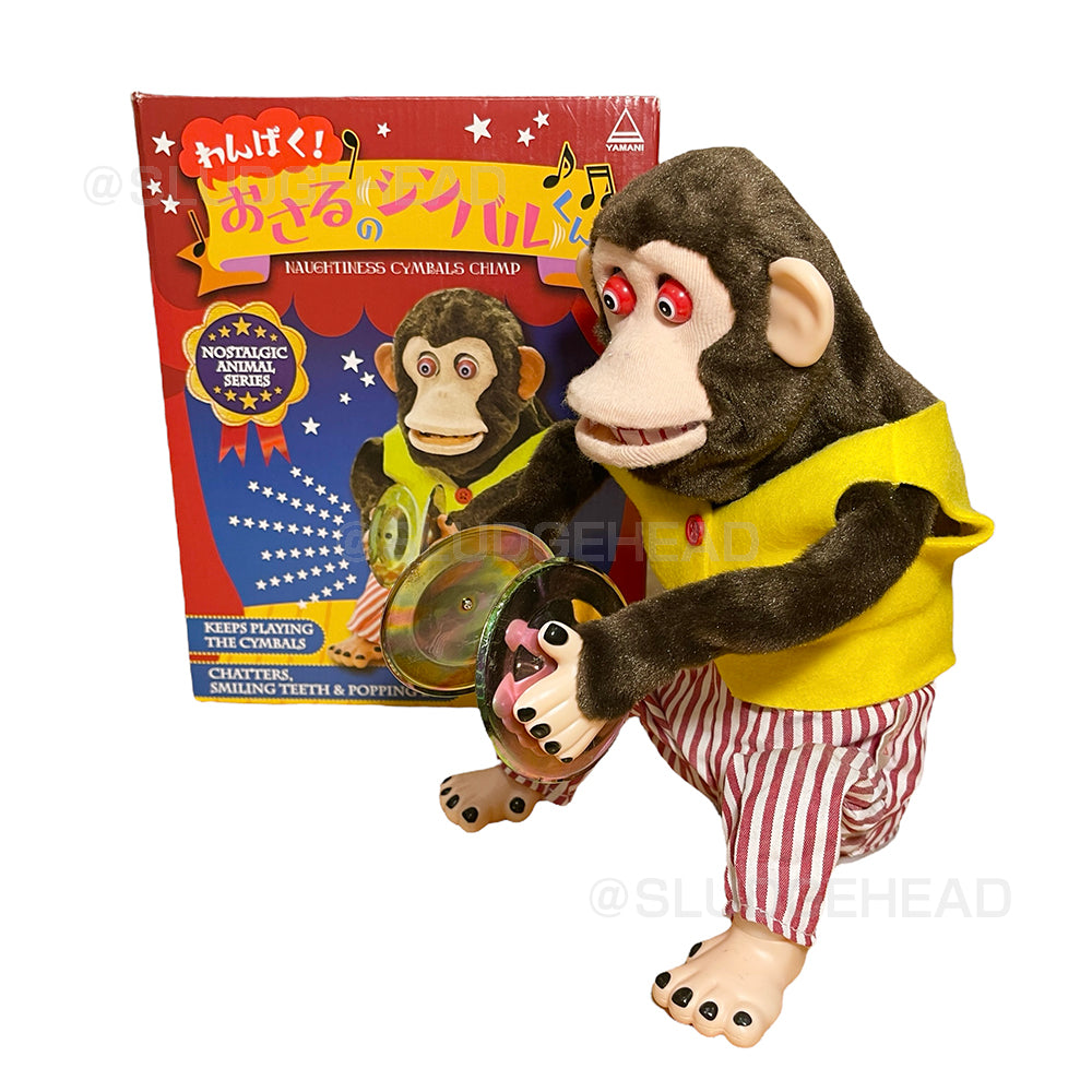 Cymbals Monkey Figure おさるのシンバルくん – SLUDGEHEAD ONLINE STORE