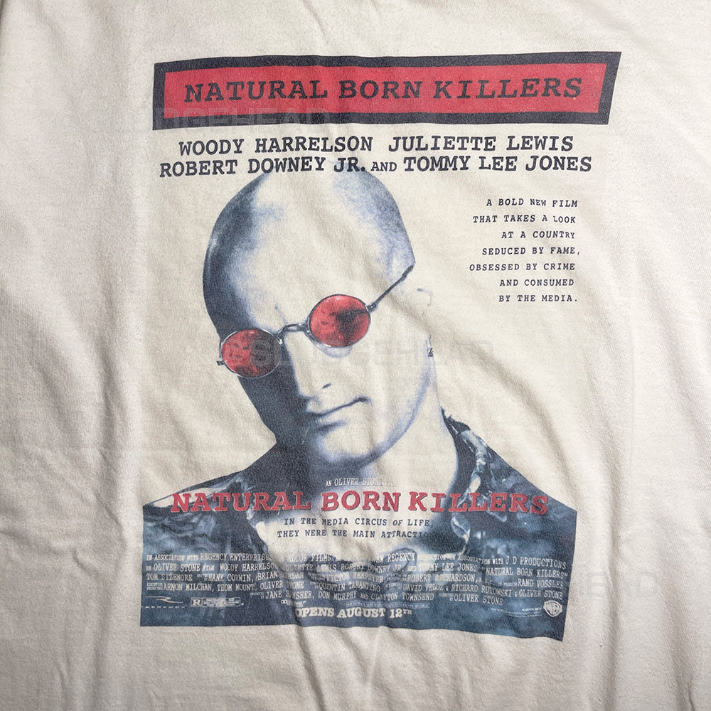 海外製 Natural Born Killers 総柄Tシャツ 2XL