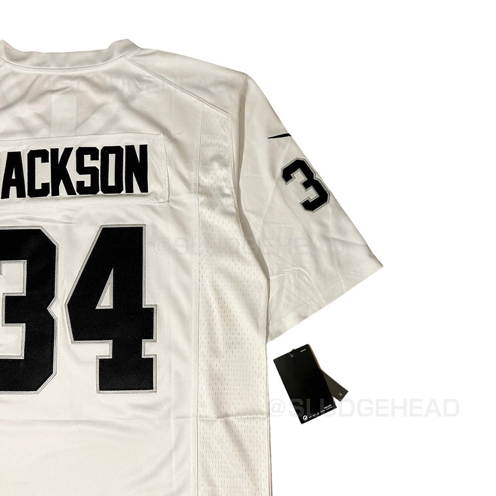 NIKE Bo Jackson #34 Las Vegas Raiders Men's White Jersey