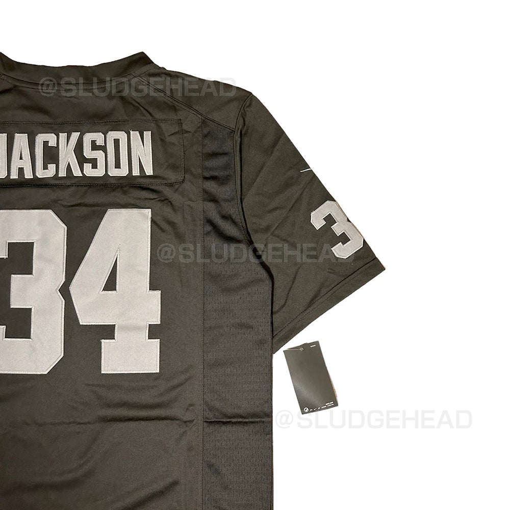 NIKE Bo Jackson #34 Las Vegas Raiders Men's Black Jersey