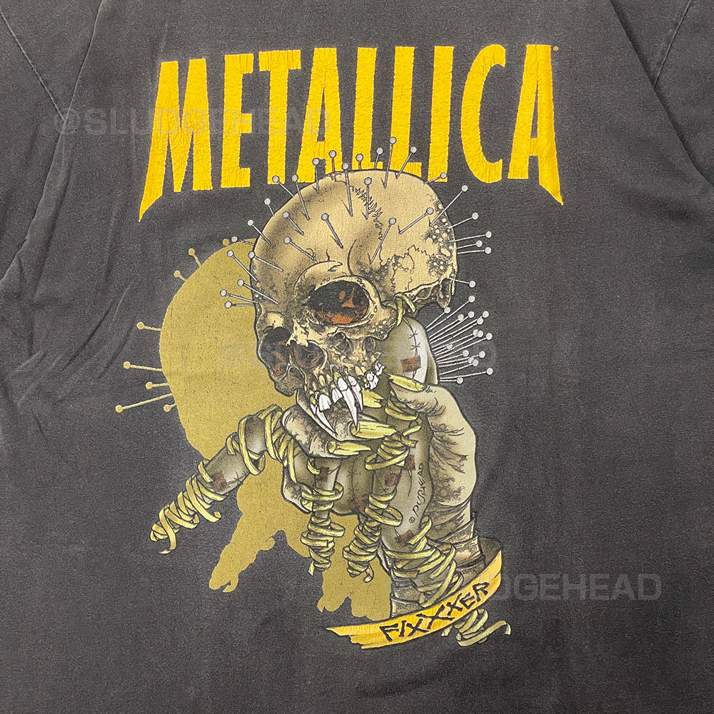 00's METALLICA PUSHEAD FIXXXER Tシャツ - beaconparenting.ie