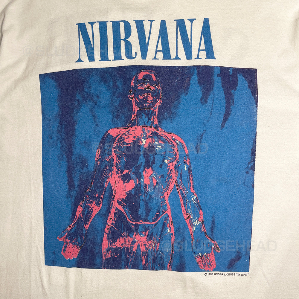 NIRVANA ニルヴァーナ 1992年製 SLIVER Tシャツ ユーロ - Tシャツ