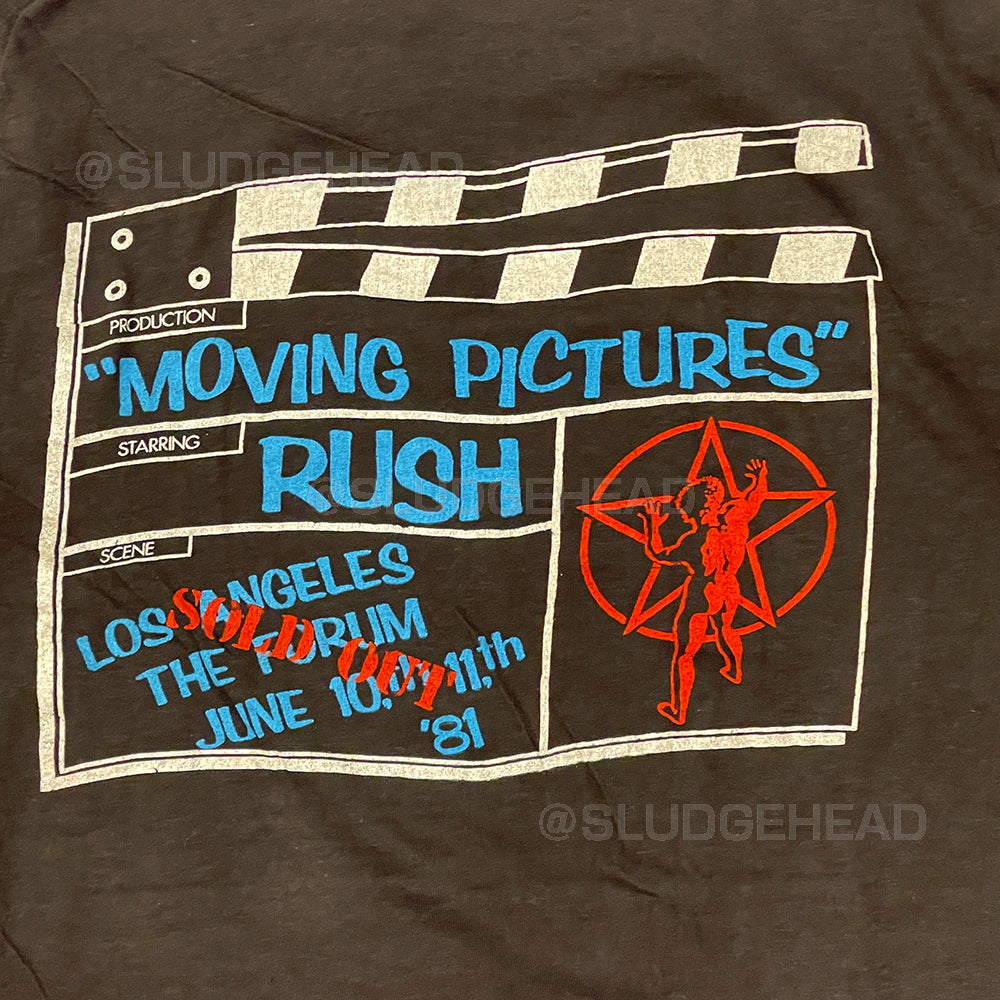 RUSH Moving Pictures tour 1981 Tee