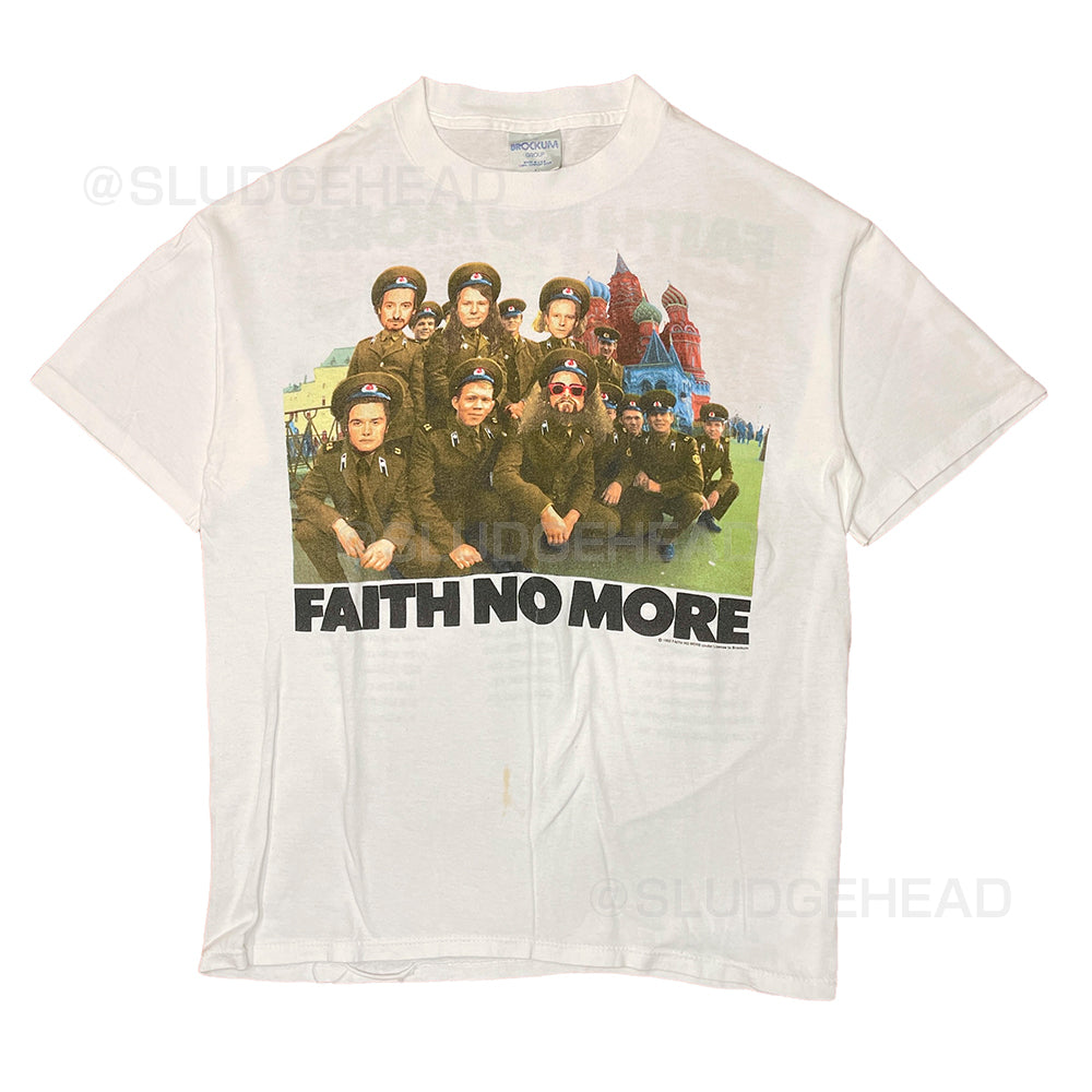 Faith No More 1992 Tour Vintage Tee – SLUDGEHEAD ONLINE STORE