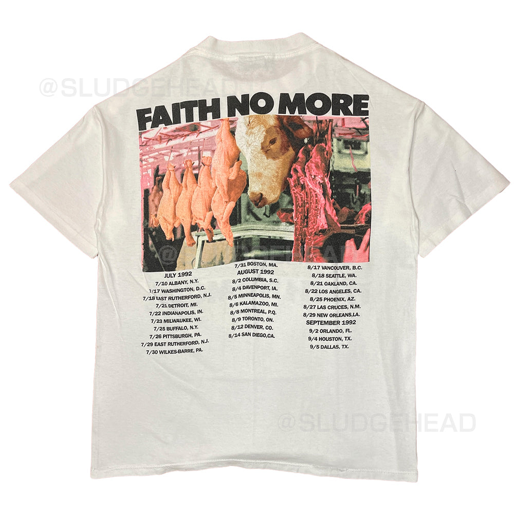 Faith No More 1992 Tour Vintage Tee – SLUDGEHEAD ONLINE STORE