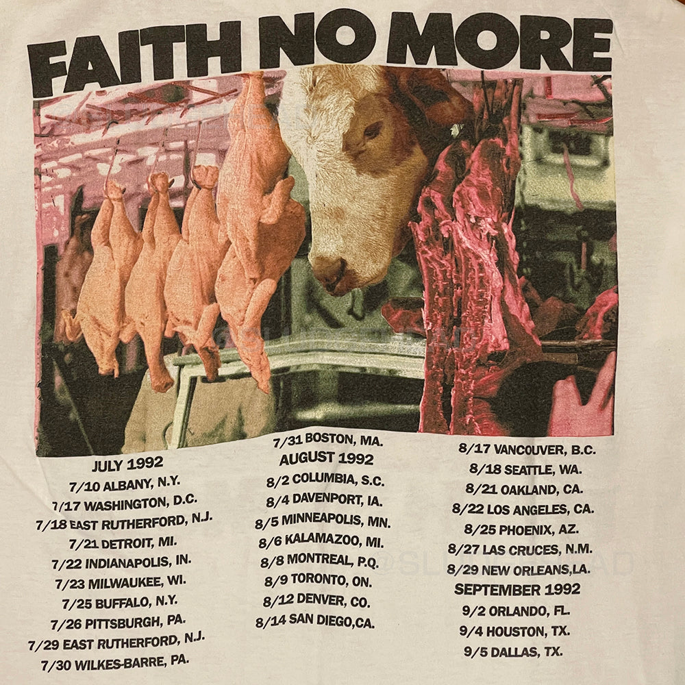 Faith No More 1992 Tour Vintage Tee