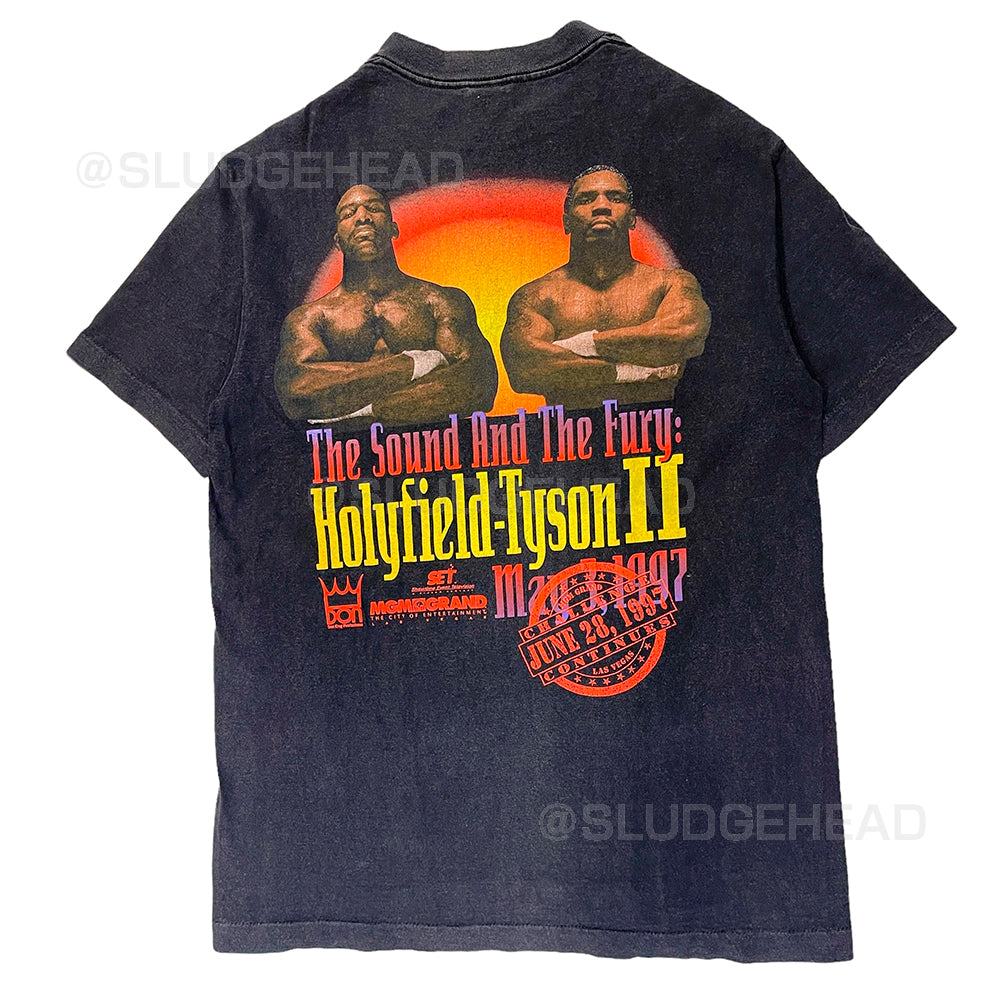 Evander Holyfield vs Mike Tyson II ”The Sound And The Fury” Tee