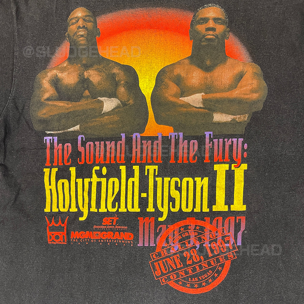 Evander Holyfield vs Mike Tyson II ”The Sound And The Fury” Tee