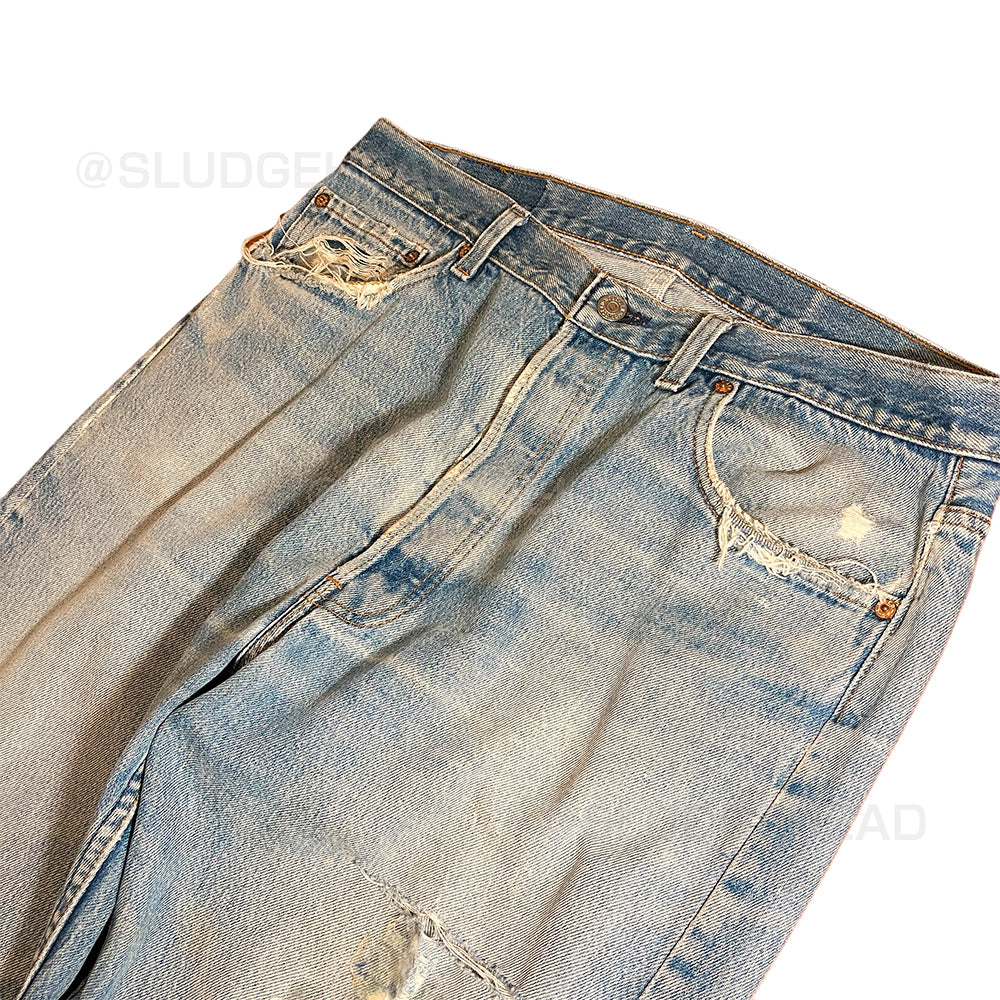 Levi's 501 刻印532 Made in USA Used Denim – SLUDGEHEAD ONLINE STORE