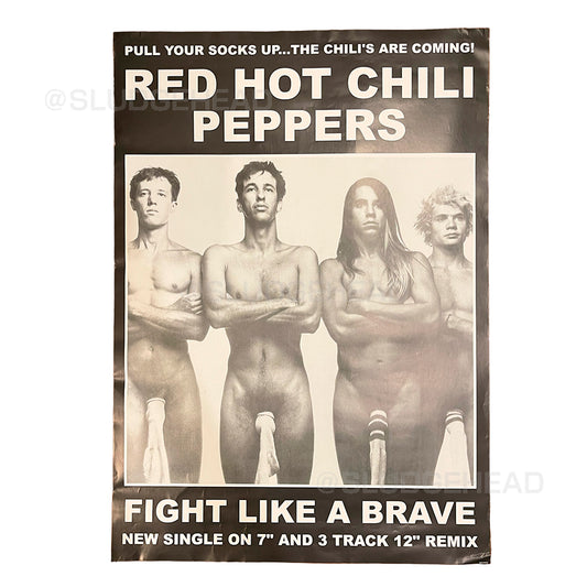 Red Hot Chili Peppers "Fight Like A Brave" 59.5×83.5cm Promotional Poster